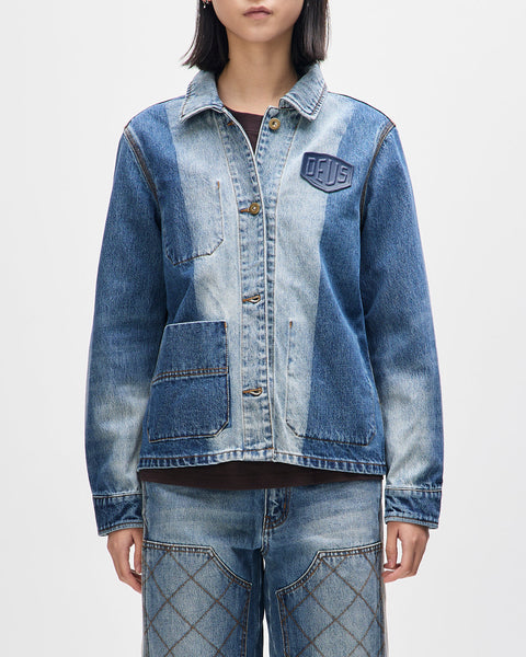 Womens Jackets | Deus Ex Machina | Dayton Denim Jacket - Blue