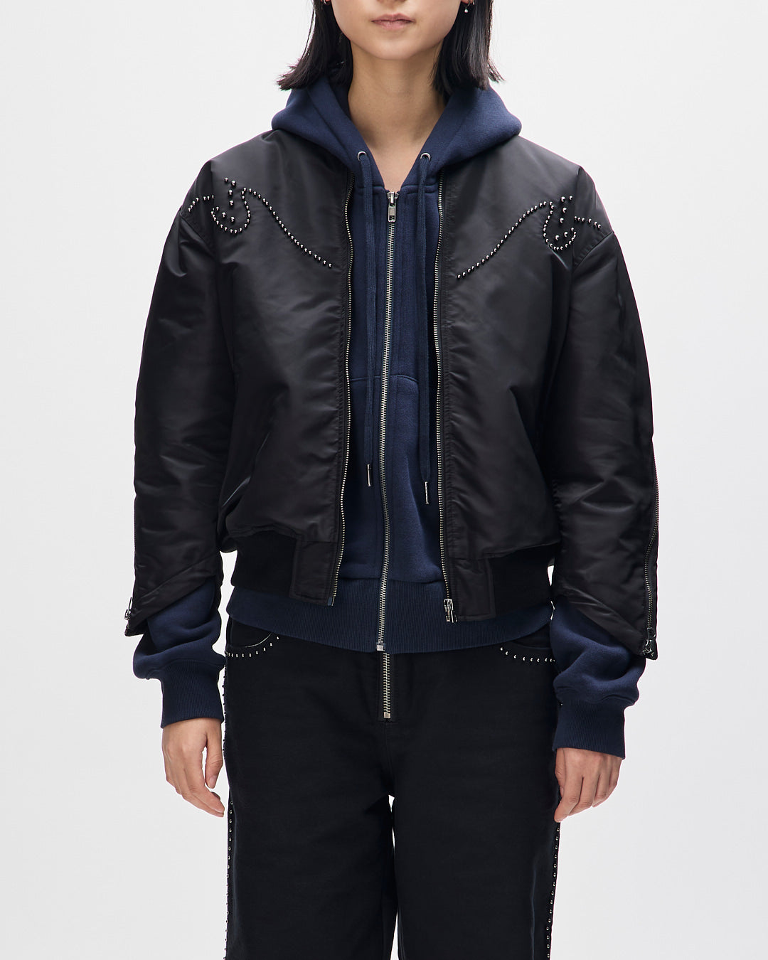 Womens Jackets | Deus Ex Machina | Sunset Bomber - Black – Deus Ex