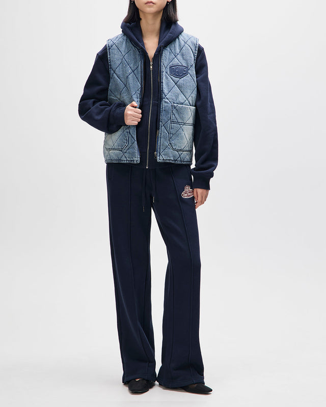 Dayton Denim Vest - Bleach Wash