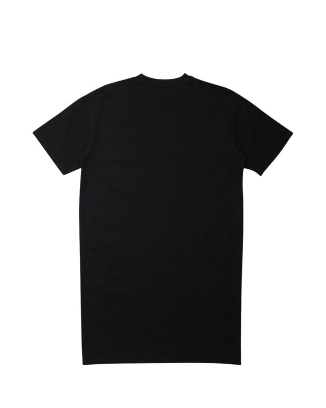 Chrome Spotnik Tee Dress - Black