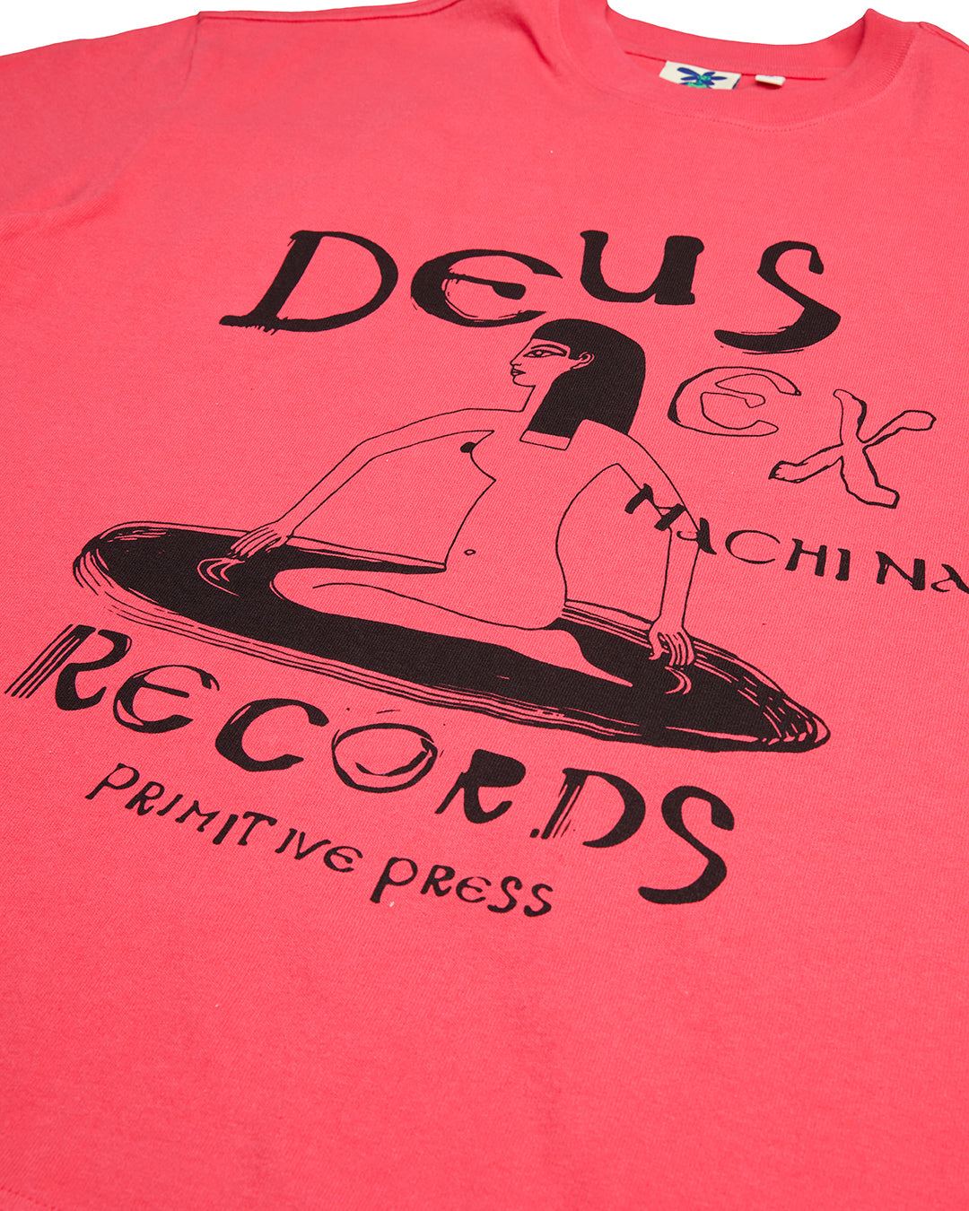 Tees | Deus Ex Machina | Dxw Primitive Tee Paradise Pink – Deus Ex Machina  USA