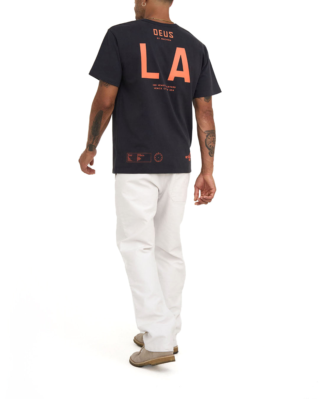 La Address Tee - Anthracite