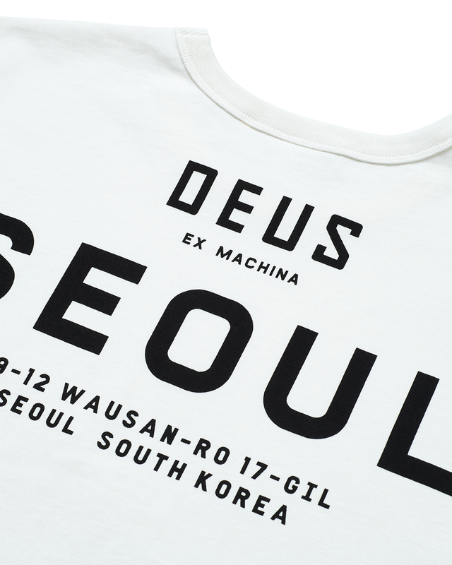 MW Seoul Address Tee - Vintage White