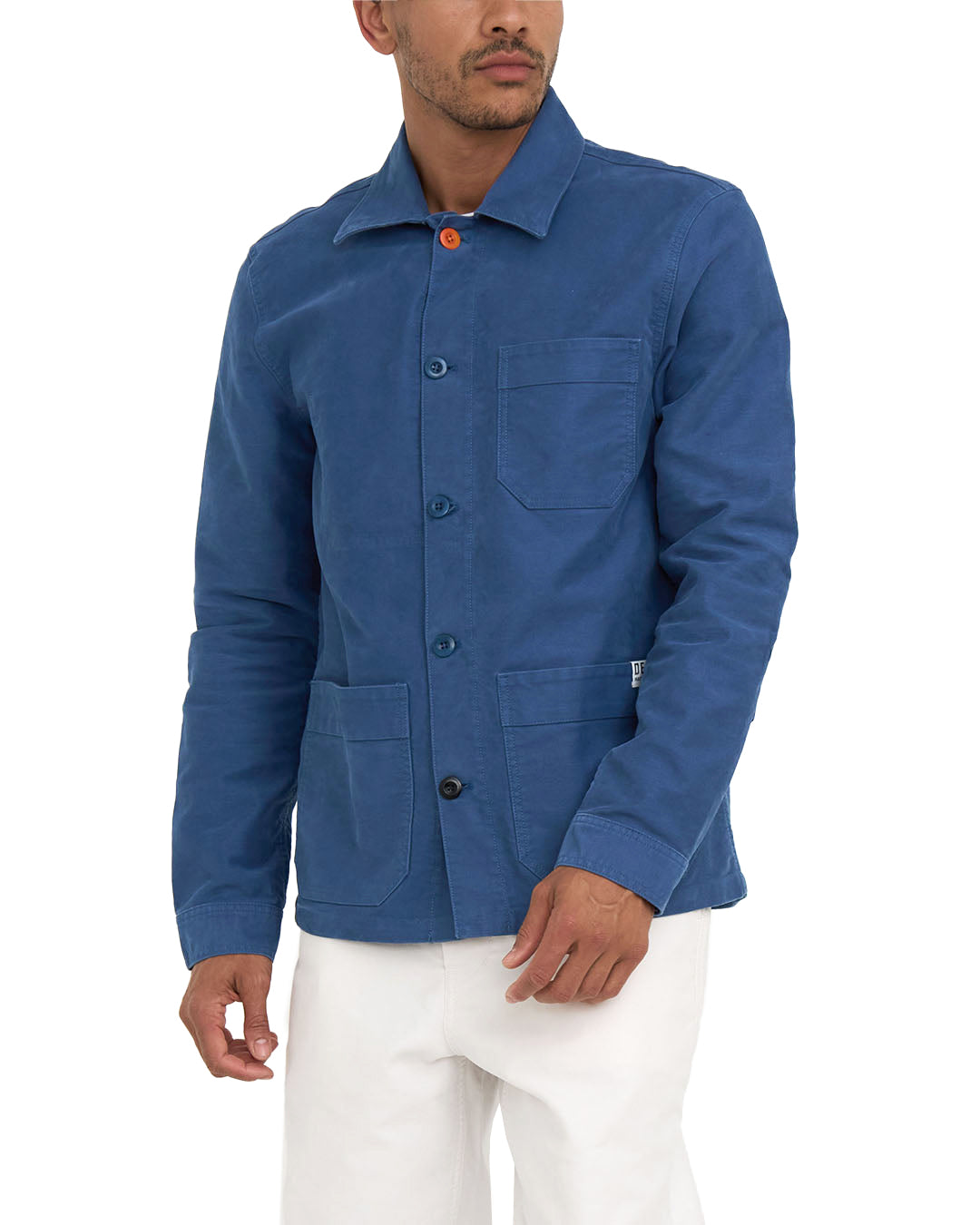 Jackets | Deus Ex Machina | Odds Work Chore Ensign Blue – Deus Ex