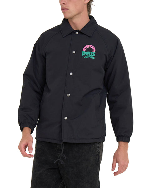 Jackets | Deus Ex Machina | Melodies Coach Jacket Anthracite