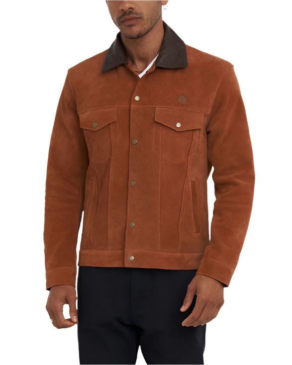 Wildfire Suede Jacket - Tan