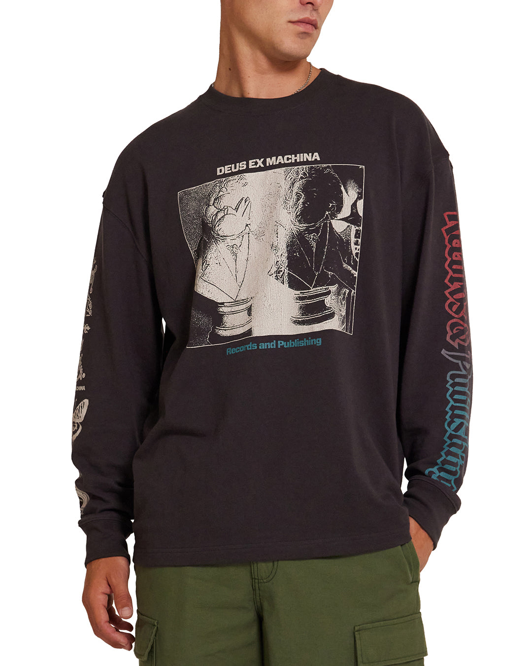Tees | Deus Ex Machina | Divine Spark Long Sleeve Tee – Deus Ex
