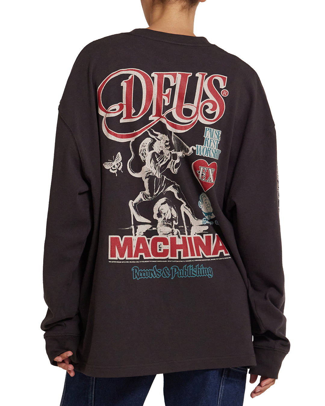 Tees | Deus Ex Machina | Divine Spark Long Sleeve Tee – Deus Ex