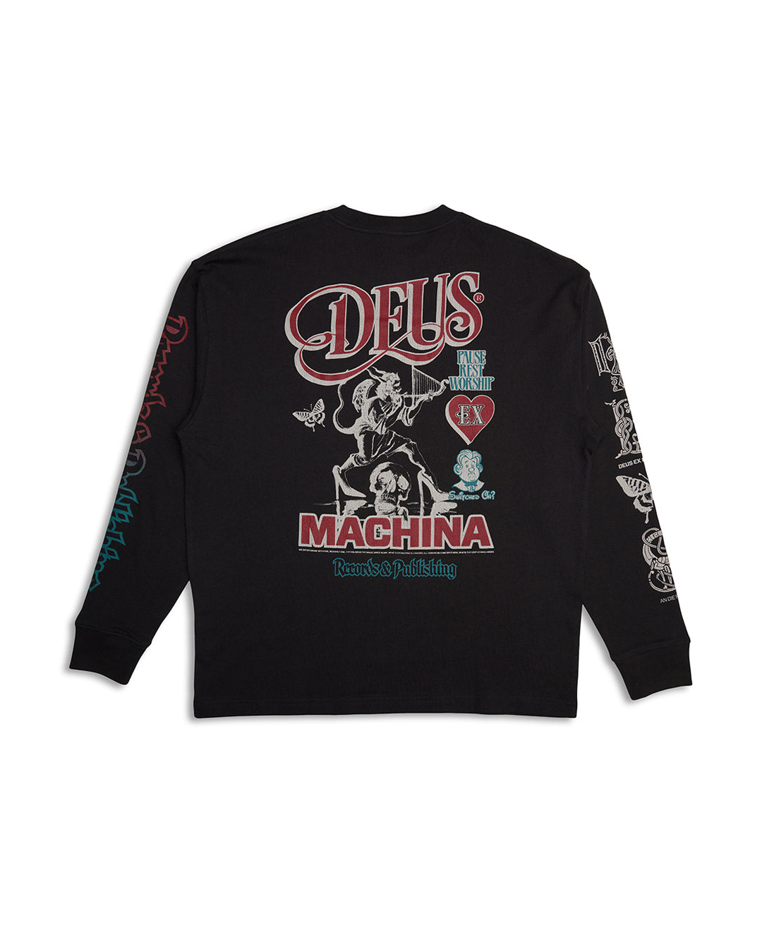 Tees | Deus Ex Machina | Divine Spark Long Sleeve Tee – Deus Ex