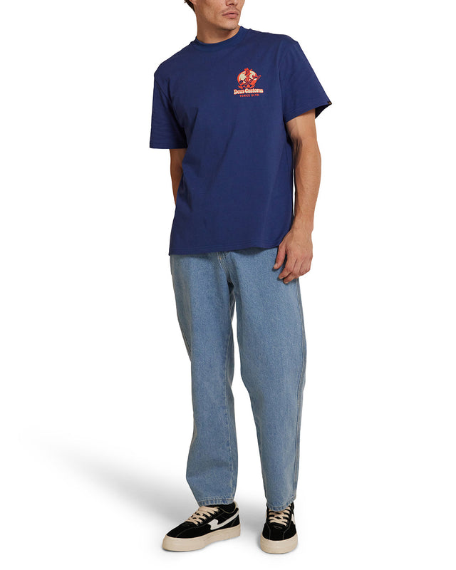 Gaucho Tee - Mechanic Blue