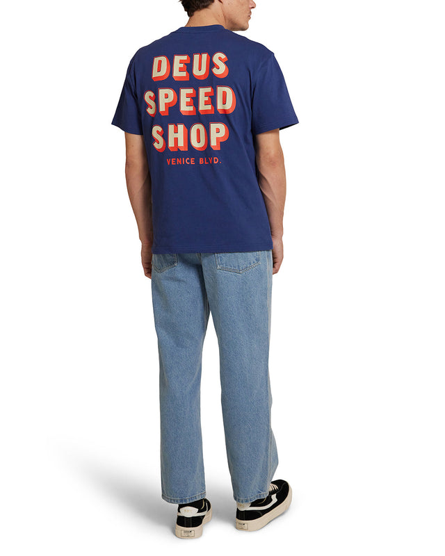 Gaucho Tee - Mechanic Blue