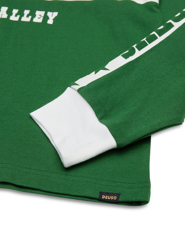 Round Up Long Sleeve Tee - Hillside Green