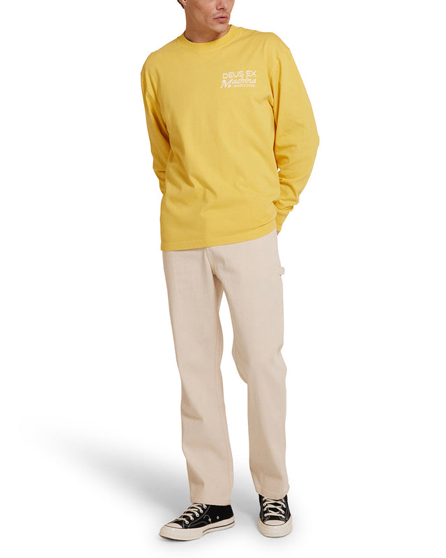 Last Resort Ls Tee - Mimosa Gold