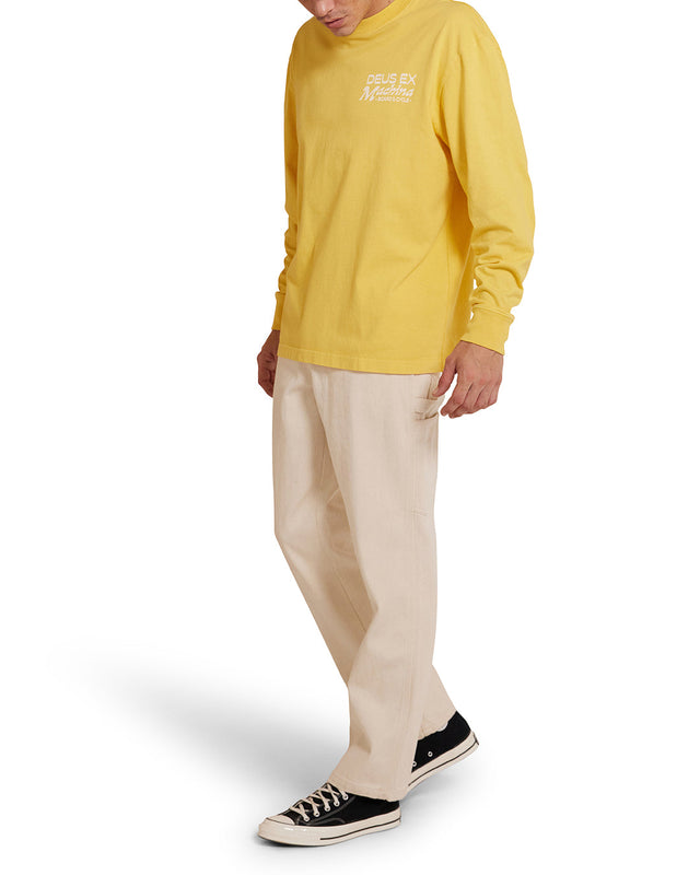 Last Resort Ls Tee - Mimosa Gold