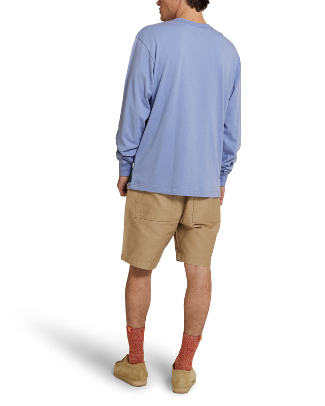 Docker Long Sleeve Cordura Tee - Forever Blue