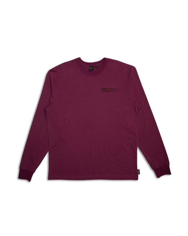 Beams Long Sleeve Cordura Tee - Rhodo