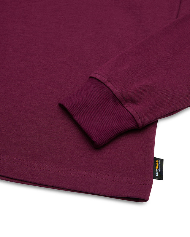 Beams Long Sleeve Cordura Tee - Rhodo