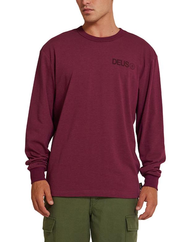 Beams Ls Cordura Tee - Rhodo