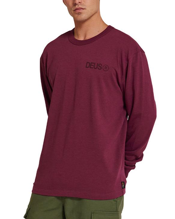 Beams Ls Cordura Tee - Rhodo