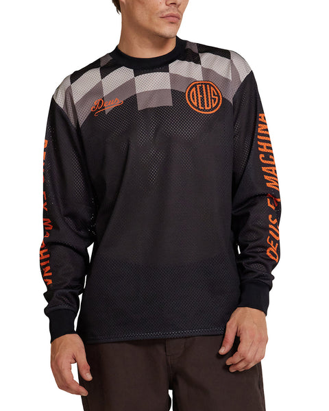 Tees | Deus Ex Machina | Voller Moto Jersey Black – Deus Ex Tees | Deus Ex Machina | Voller Moto Jersey Black – Deus Ex