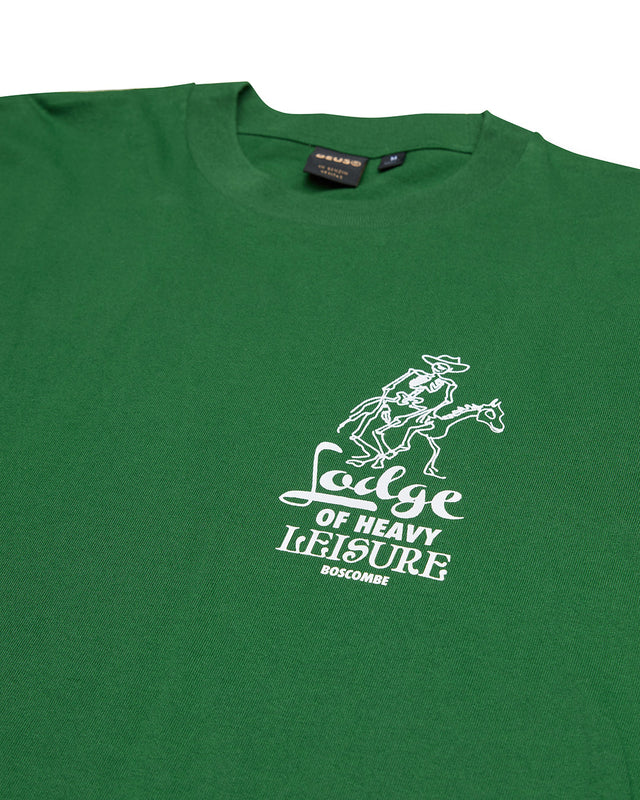 Boscombe Address Tee - Hillside Green