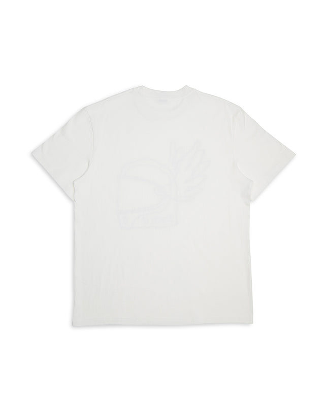 Helmet Tee - Vintage White