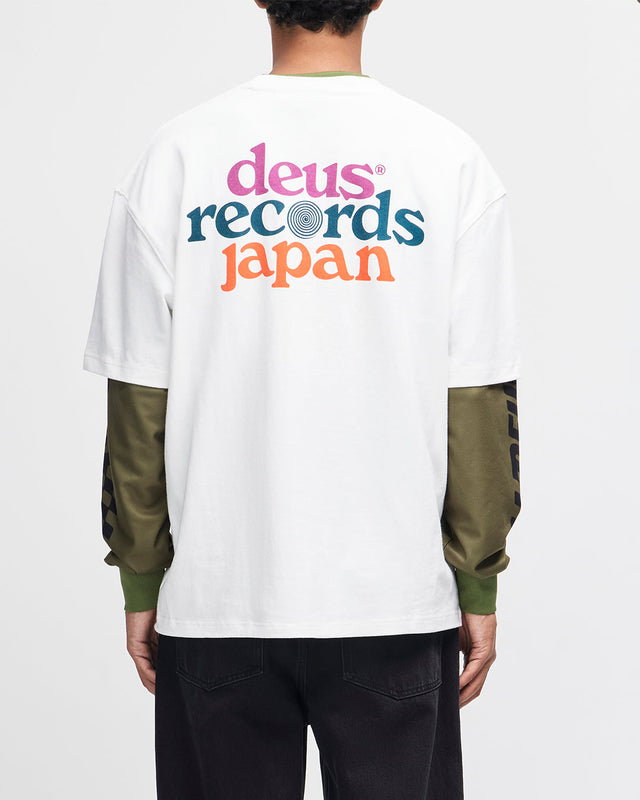 Strata Tee - Vintage White