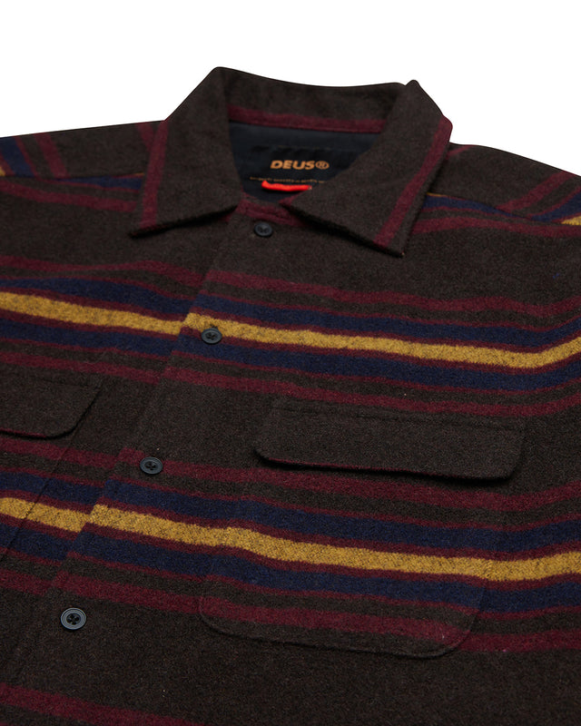 Moto Stripe Shirt - Multi Stripe