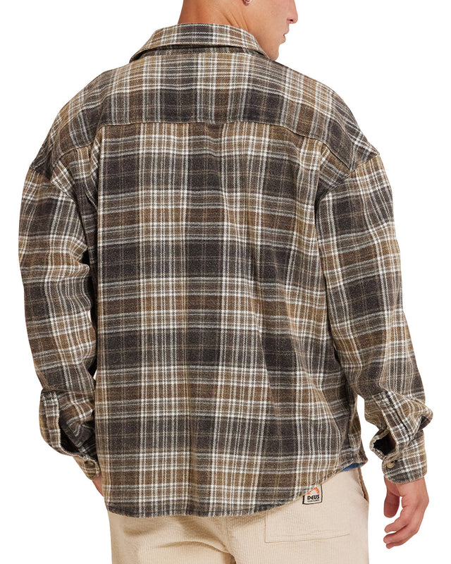 DMF245565.VacayCheckShirt.GreyChec