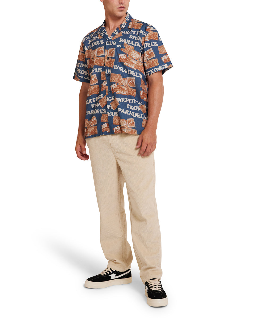 Shirts | Deus Ex Machina | Paradeus Shirt Moroccan Blue – Deus Ex