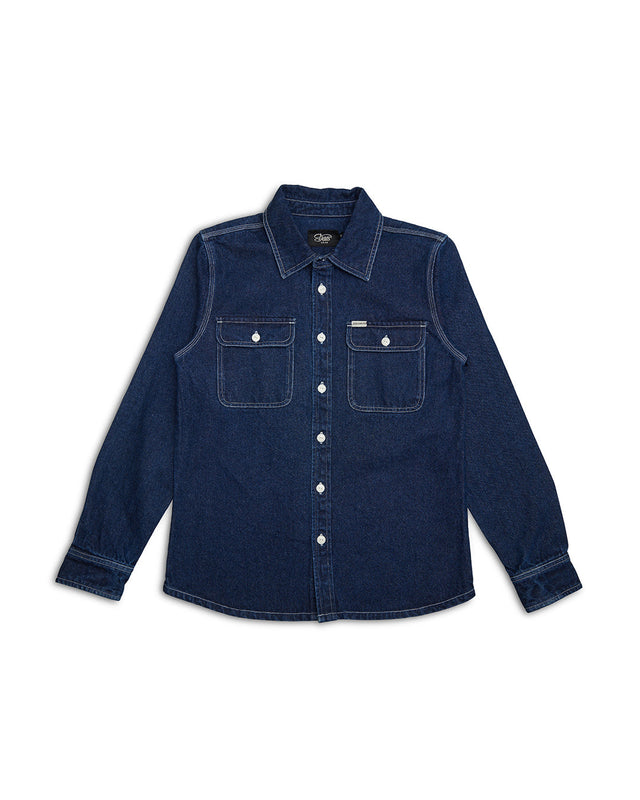 DMF245628.VacayDenimShirt.BlueIndigo