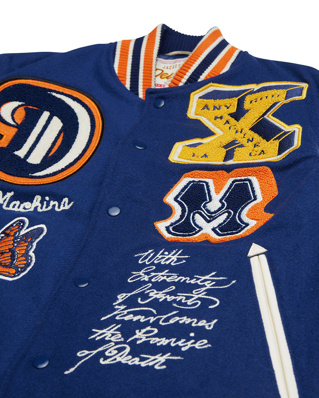 Amanita Varsity Jacket - Patriot Blue