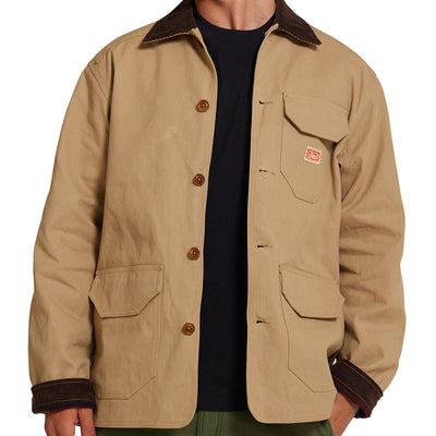 Barn Jacket - Khaki|Model