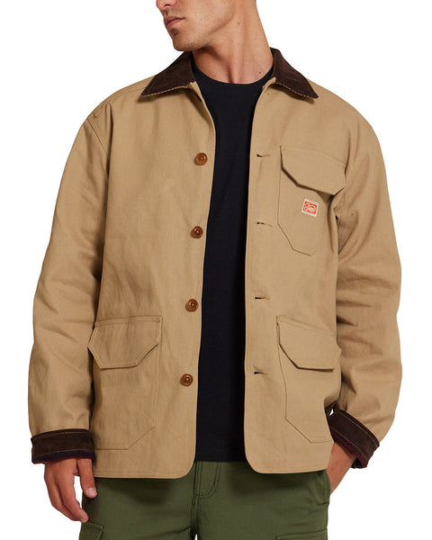 Jackets | Deus Ex Machina | Barn Jacket Khaki – Deus Ex Machina USA