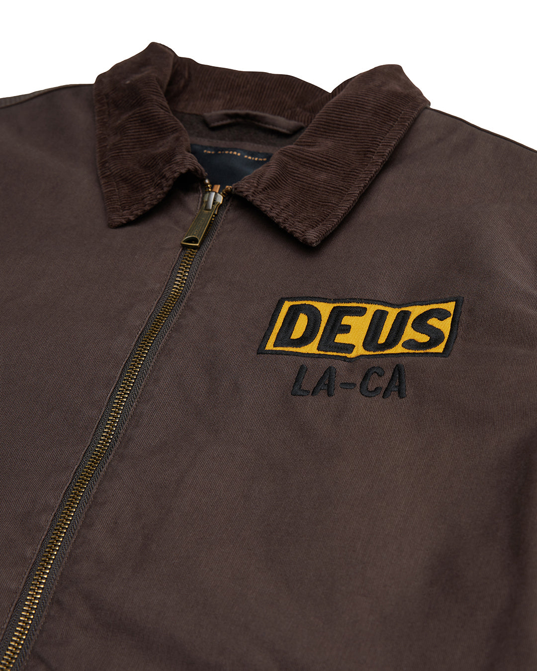Jackets | Deus Ex Machina | Super Stitious Jacket Choc Brown
