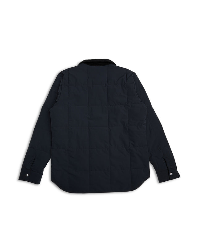 Maxwell Padded Overshirt - Black