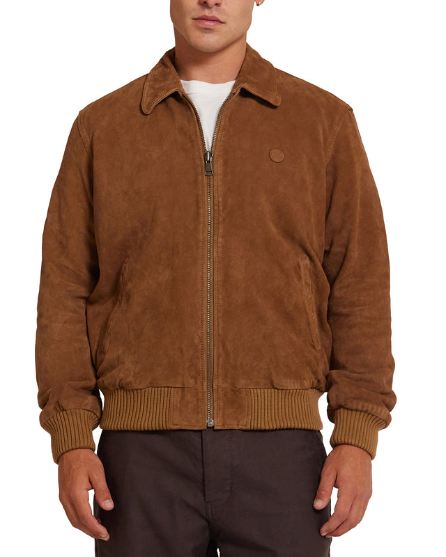 Sandstorm Suede Jacket - Brown