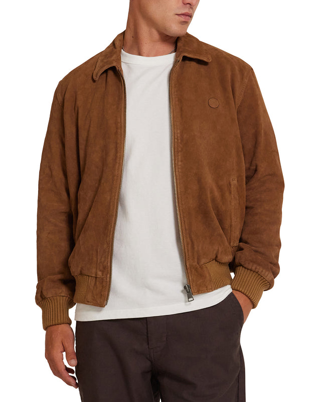 Sandstorm Suede Jacket - Brown