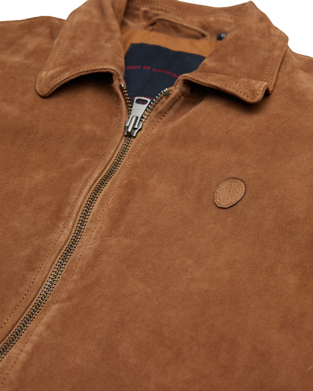 Sandstorm Suede Jacket - Brown