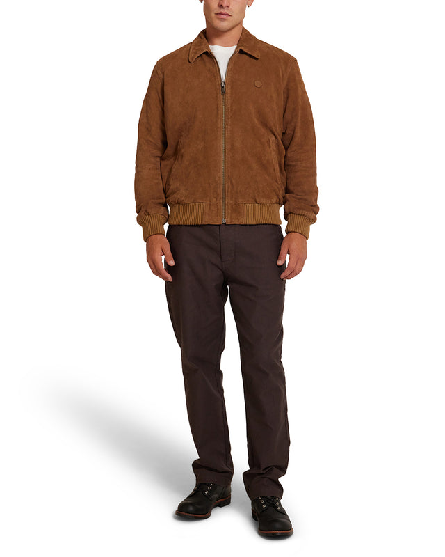 Sandstorm Suede Jacket - Brown