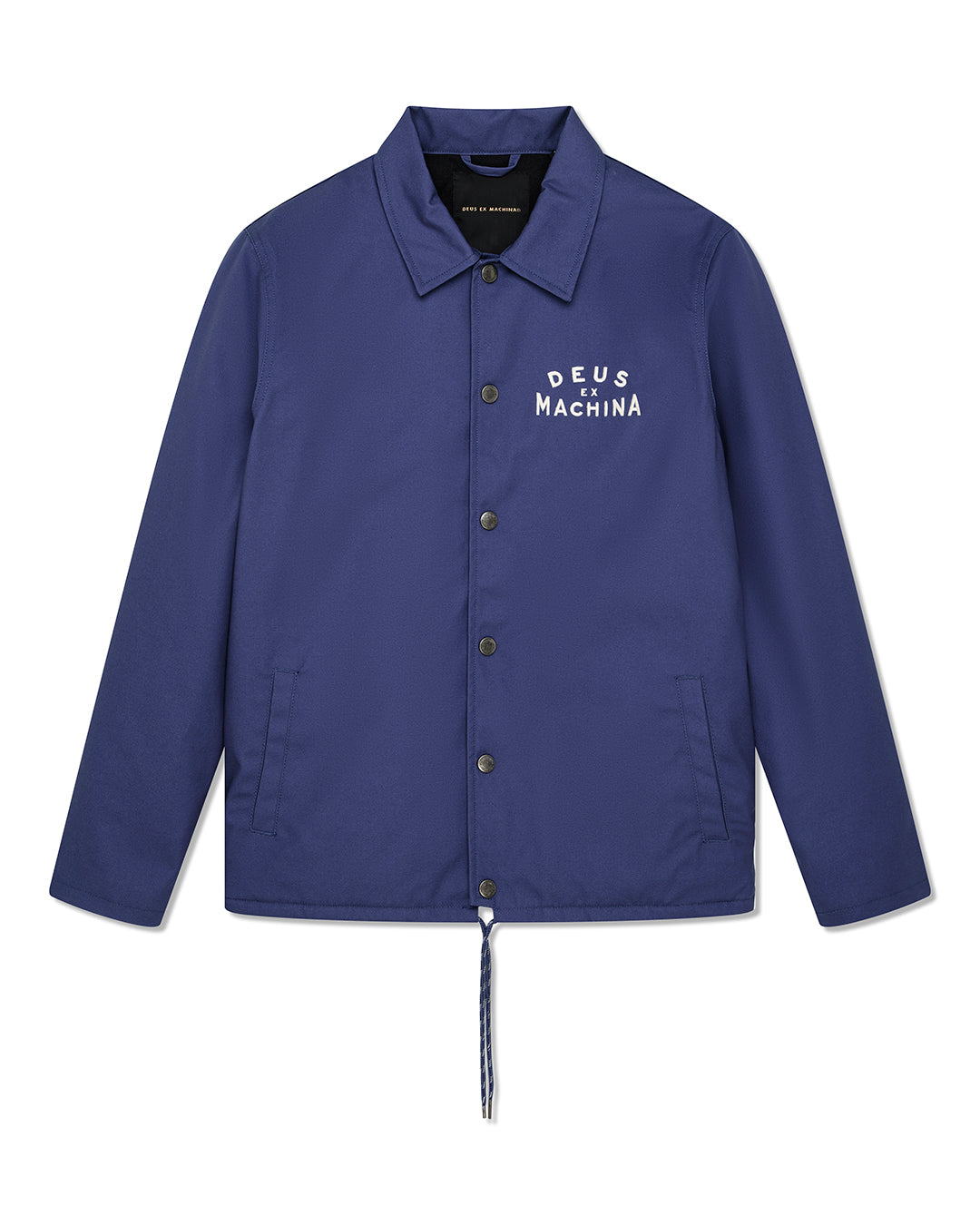 Jackets | Deus Ex Machina | Workshop Coach Jacket - Mechanic Blue