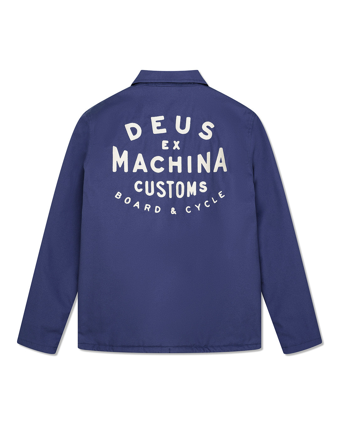Jackets | Deus Ex Machina | Workshop Coach Jacket - Mechanic Blue