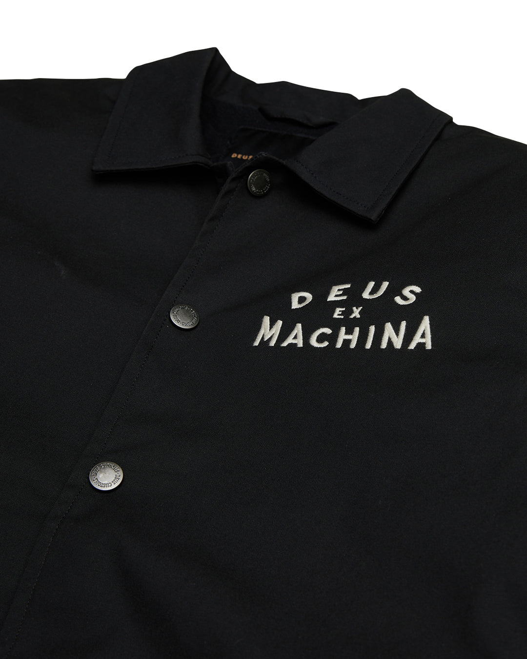 Jackets | Deus Ex Machina | Workshop Coach Jacket - Black – Deus