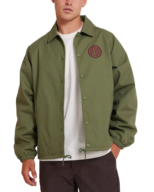 DMF246748.PillLogoCoachJacket.Pine