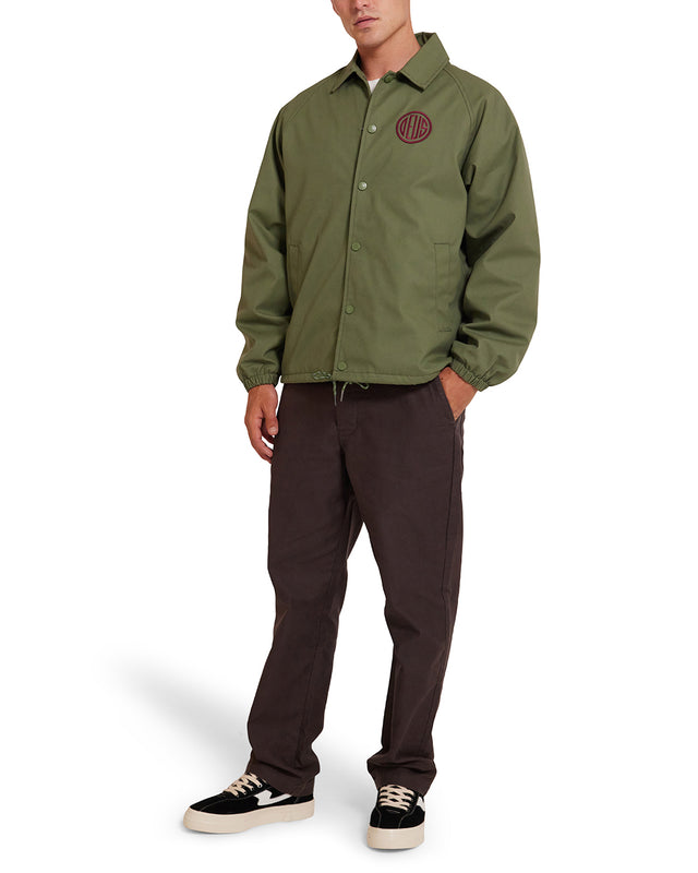 DMF246748.PillLogoCoachJacket.Pine