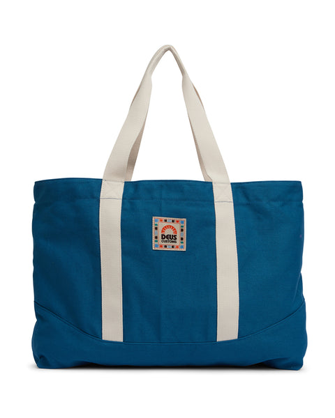 Luggage & Bags | Deus Ex Machina | Coast Tote Bag Moroccan Blue