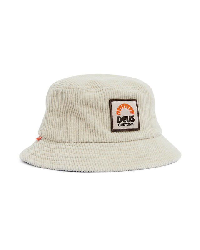 Carmel Cord Bucket - Dirty White