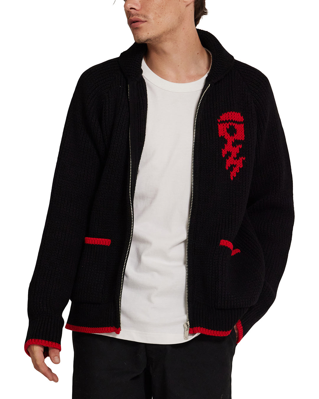 Knitwear | Deus Ex Machina | Piston Shawl Cardigan – Deus Ex