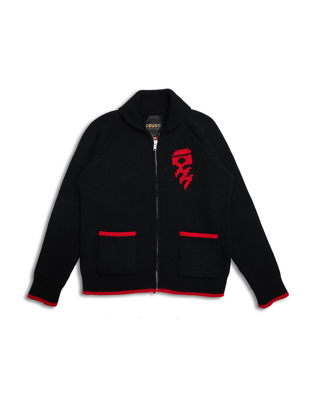 Knitwear | Deus Ex Machina | Piston Shawl Cardigan – Deus Ex