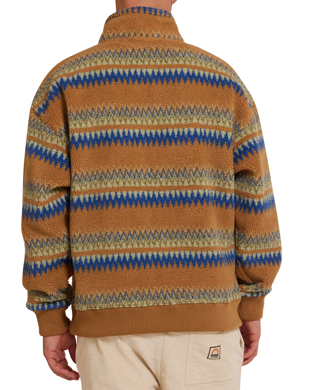 Fleece | Deus Ex Machina | Dylan Polar Fleece Multi Stripe – Deus